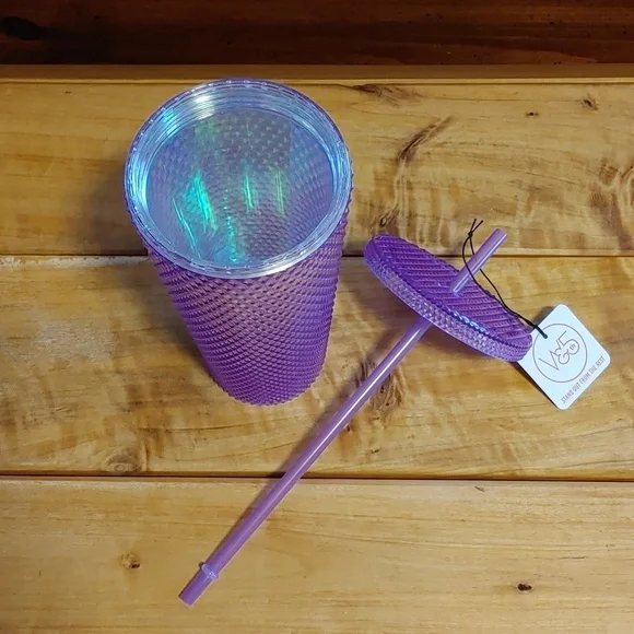 💚NWT LILAC DRINK TUMBLER - Picture 4 of 6